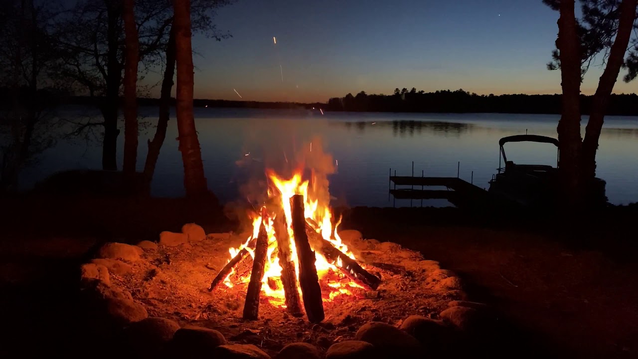 Sunset Campfire Full 4k Hd One Hour Video Youtube
