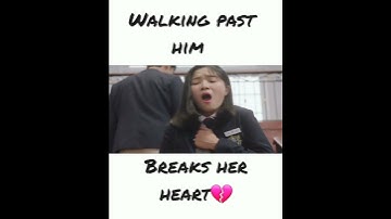 Thumbnail of even tho she forgot about him her heart breakdown when she see him🥺😽❣#fainting#heartattack