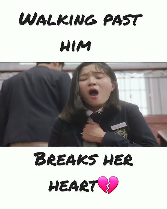 even tho she forgot about him her heart breakdown when she see him🥺😽❣#fainting#heartattack