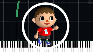 9:00 P.M. - Animal Crossing: New Horizons - Easy Piano Tutorial