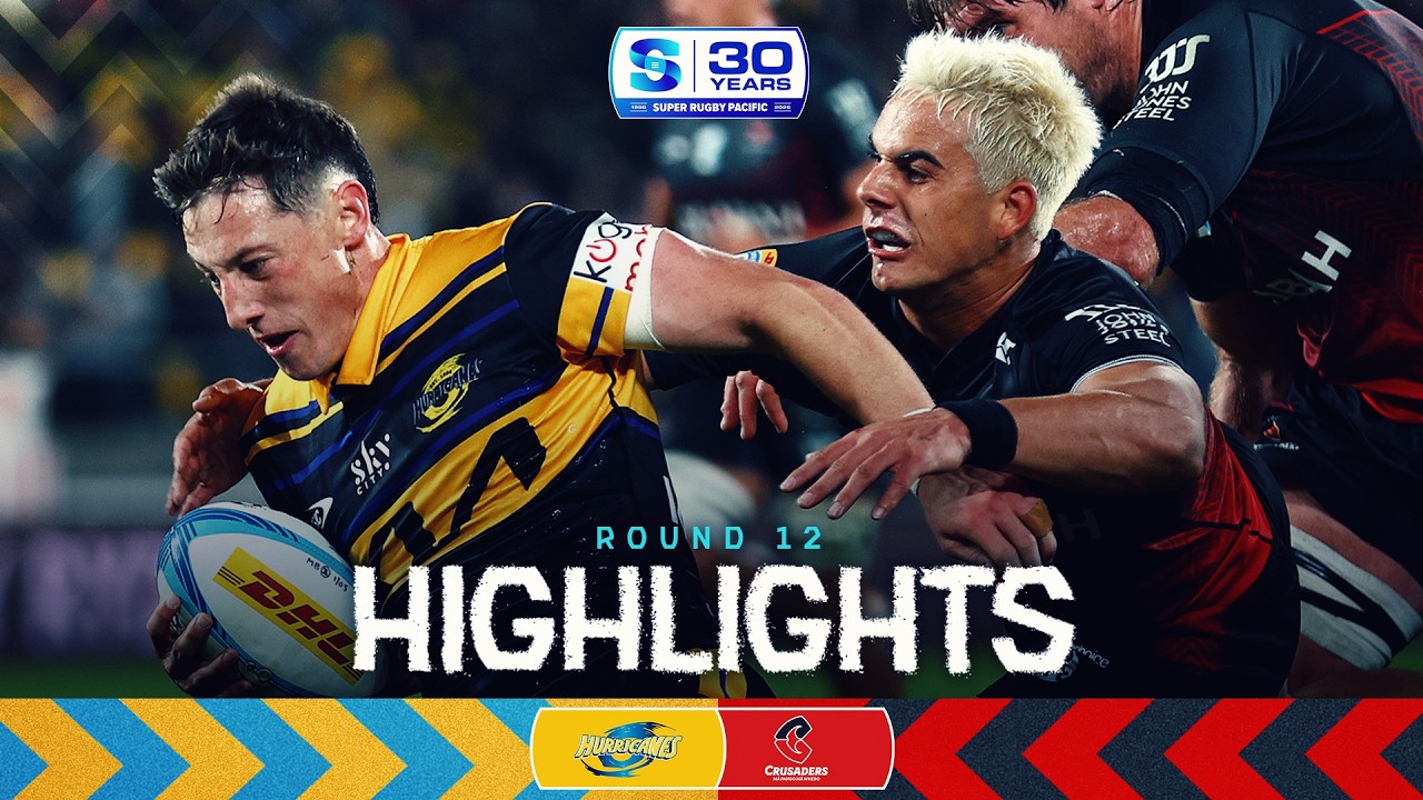 HURRICANES v CRUSADERS | Rd 12 Highlights | Super Rugby Pacific 2026