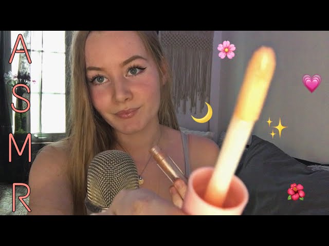 ASMR | (30 MINS) intense mouth sounds (inaudible whispering, tongue clicking, kisses, lip gloss)