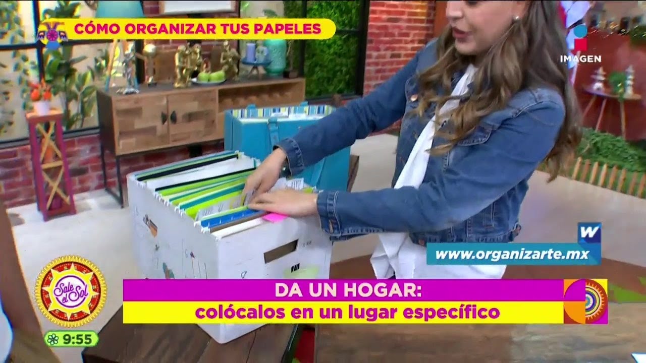 5 Pasos para organizar, etiquetar y archivar tus papeles | Sale el Sol