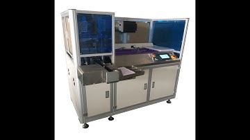 Plastic card punching machine(3*8 Servo punching)