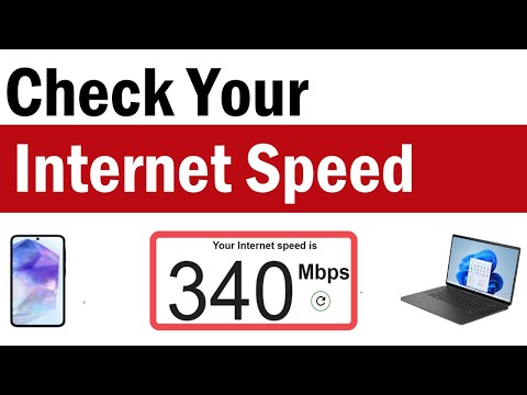 Internet Speed Test how to check wifi speed How to check internet speed in laptop