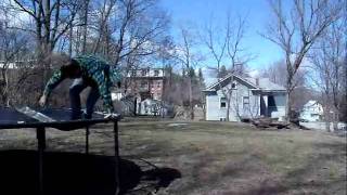 Trampboarding fail
