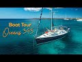 BOAT TOUR - Beneteau Oceanis 393  - Our liveaboard home For Tuna - Ep.34