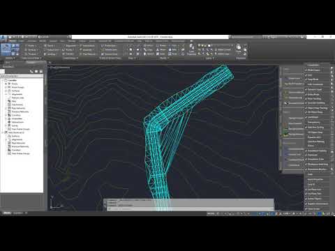 Civil3D Corridor Surface