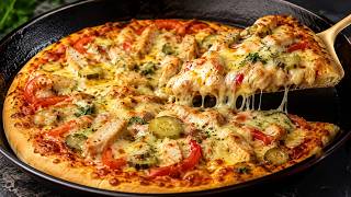 Whenever We Crave Pizza, We Stop Ordering Delivery! Homemade Smoked Chicken Pizza! screenshot 4