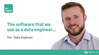 Data Engineer Tim - The software that we use as a data engineer...
