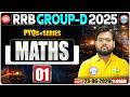 RRB Group D 2026 | Railway Group D Maths Class 2026 | Maths PYQs By Aakash Sir