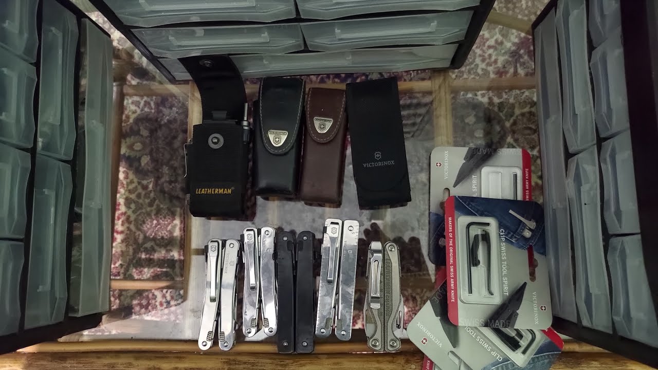 Quality updates and nuances of Victorinox Swiss Tool, Swiss Tool Spirit, and their new pocket clips