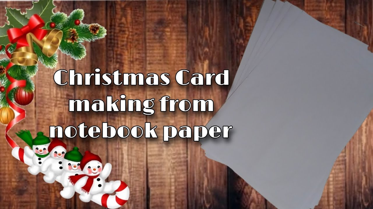 Easy Cristmas card|| Christmas special diy|| Christmas Card making from ...