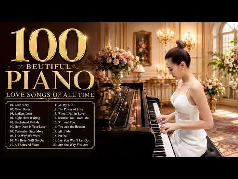 Beautiful Relaxing Music: 100 Romantic Piano Instrumental & Piano Classical Music For Stress Relief