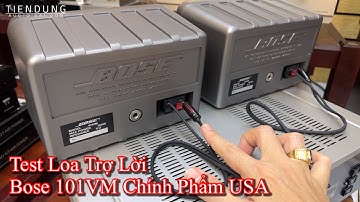 CHỈ VÀI TRIỆU - Loa trợ lời Bose 101VM hàng bãi Mỹ - nhỏ xíu hỗ trợ mọi dàn âm thanh