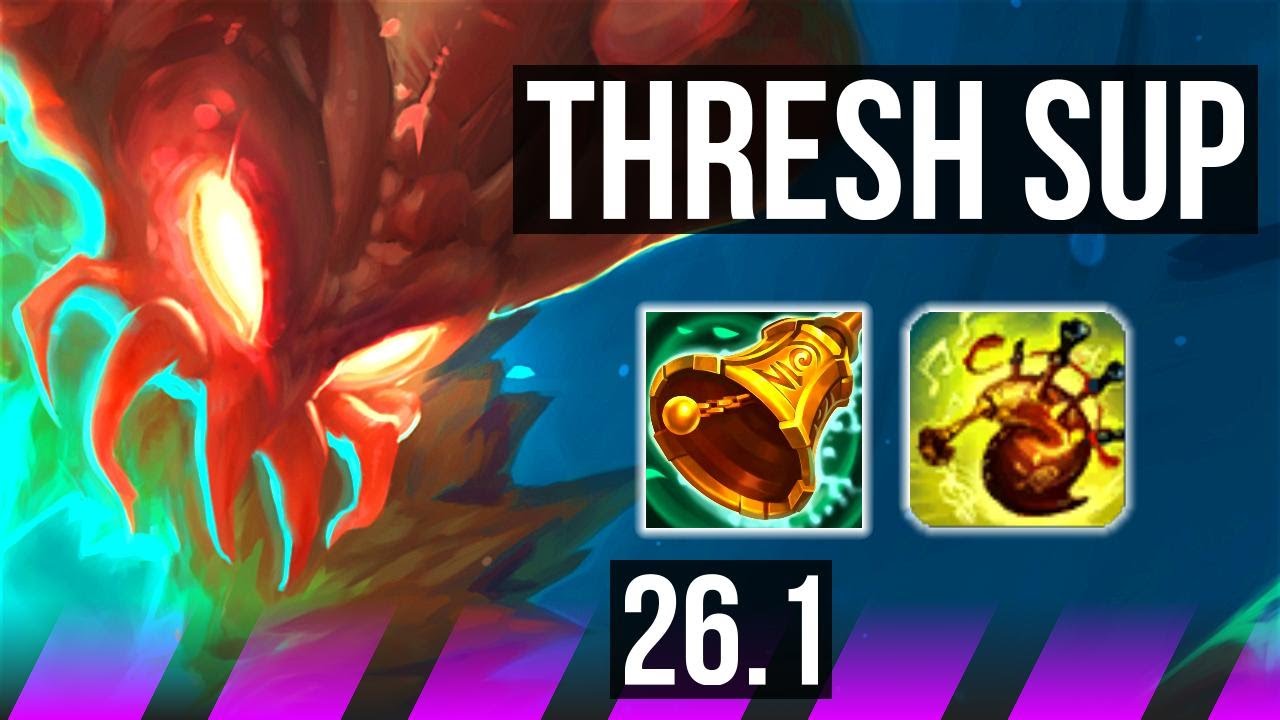 THRESH & Jinx vs SETT & Lucian (SUP) | KR Master | 26.1