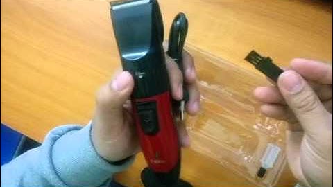 Hướng dẫn sử dụng tông đơ cắt tóc trẻ em kemei 730