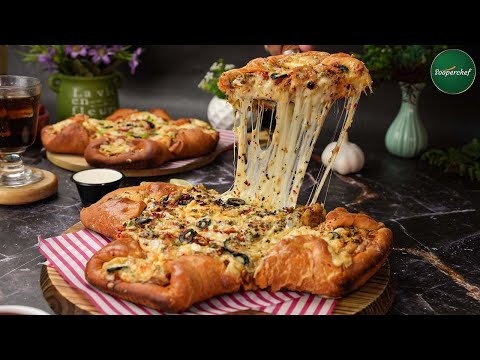 Calzony Pizza Recipe by SooperChef