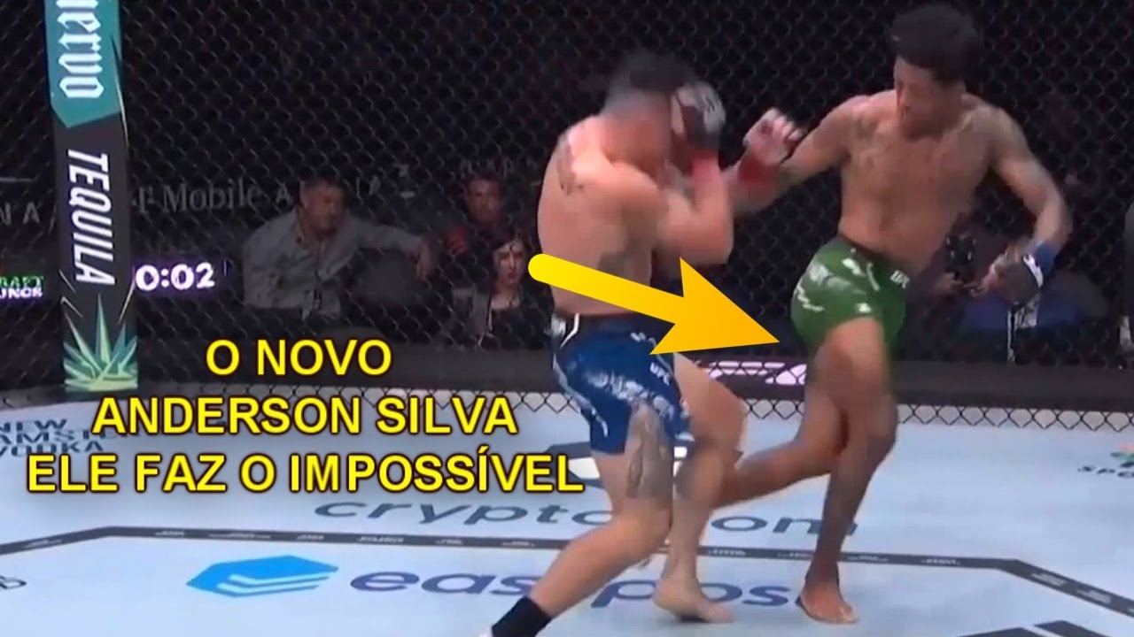 O NOVO ANDERSON SILVA no UFC : O BRASILEIRO Vinicius Lok Dog Oliveira   UFC 303 vs Ricky Simon