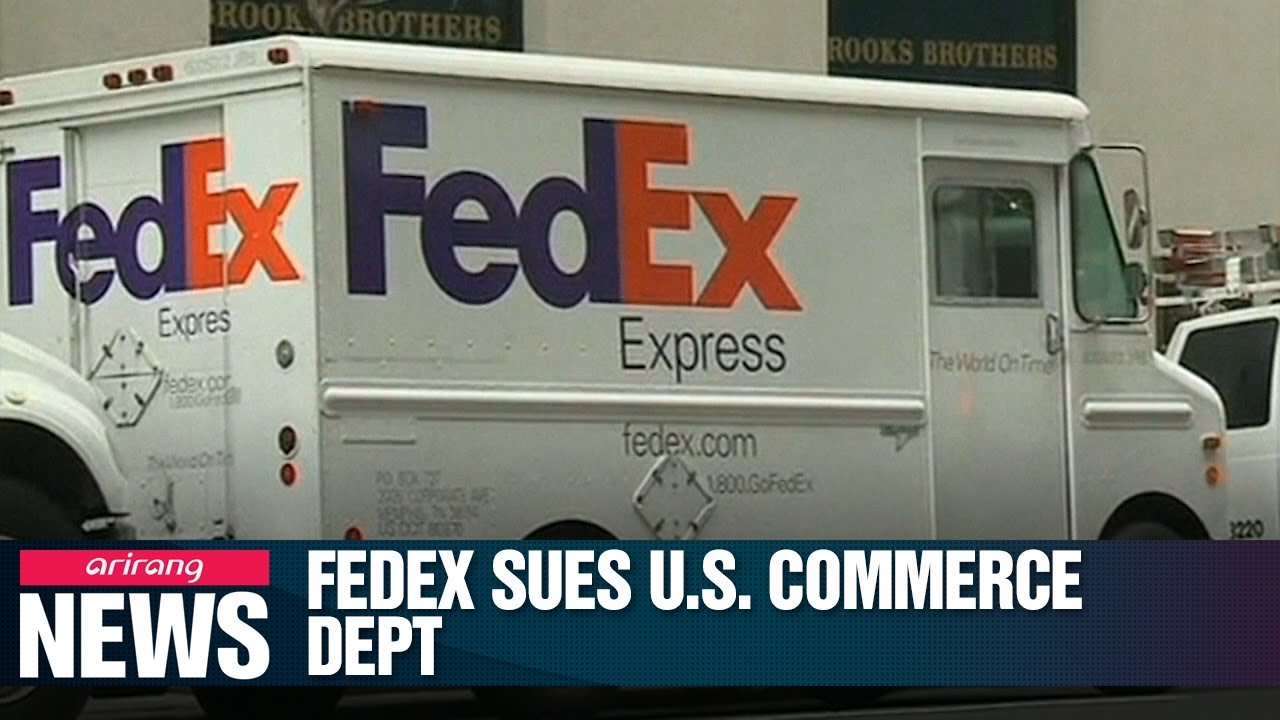 FedEx sues U.S. Commerce Department over export controls in Huawei dispute