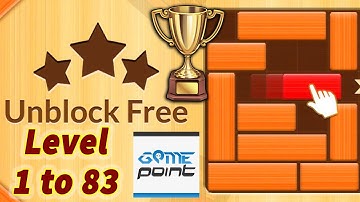 Unblock Me Gameplay - Level 1 to 83 | Puzzle Games || Game Point PK