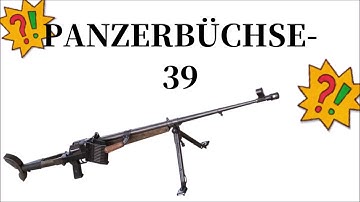 H&G New Weapon PANZERBÜCHSE-39 in GE