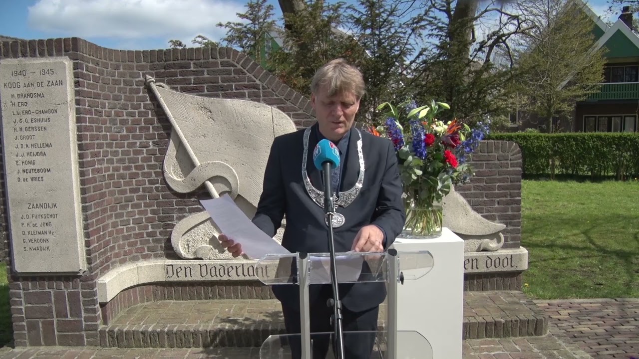 Toespraak Nationale Dodenherdenking door burgemeester Jan Hamming | 4 mei 2021