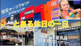 【とある休日】【購入品紹介】激安アウトレット、日本食グロッサリー