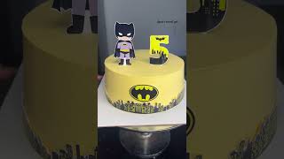 Batman theme cake #simplecakedesign #cake #cakedecorating #cakedesign #cakedecoration #minivlog
