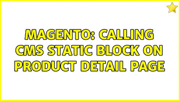 Magento: calling cms static block on product detail page