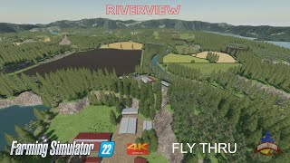 Farming Simulator 22 | Riverview | 4K Fly Thru