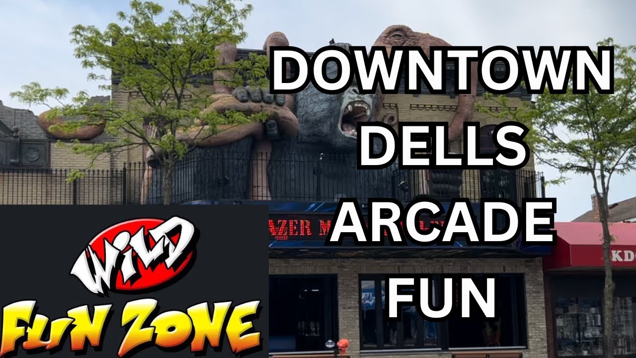 Wisconsin Dells Wild Fun Zone Arcade Mini Golf Laser Tag Things To Do Downtown Dells