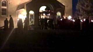 A Greek Orthodox Easter Procession