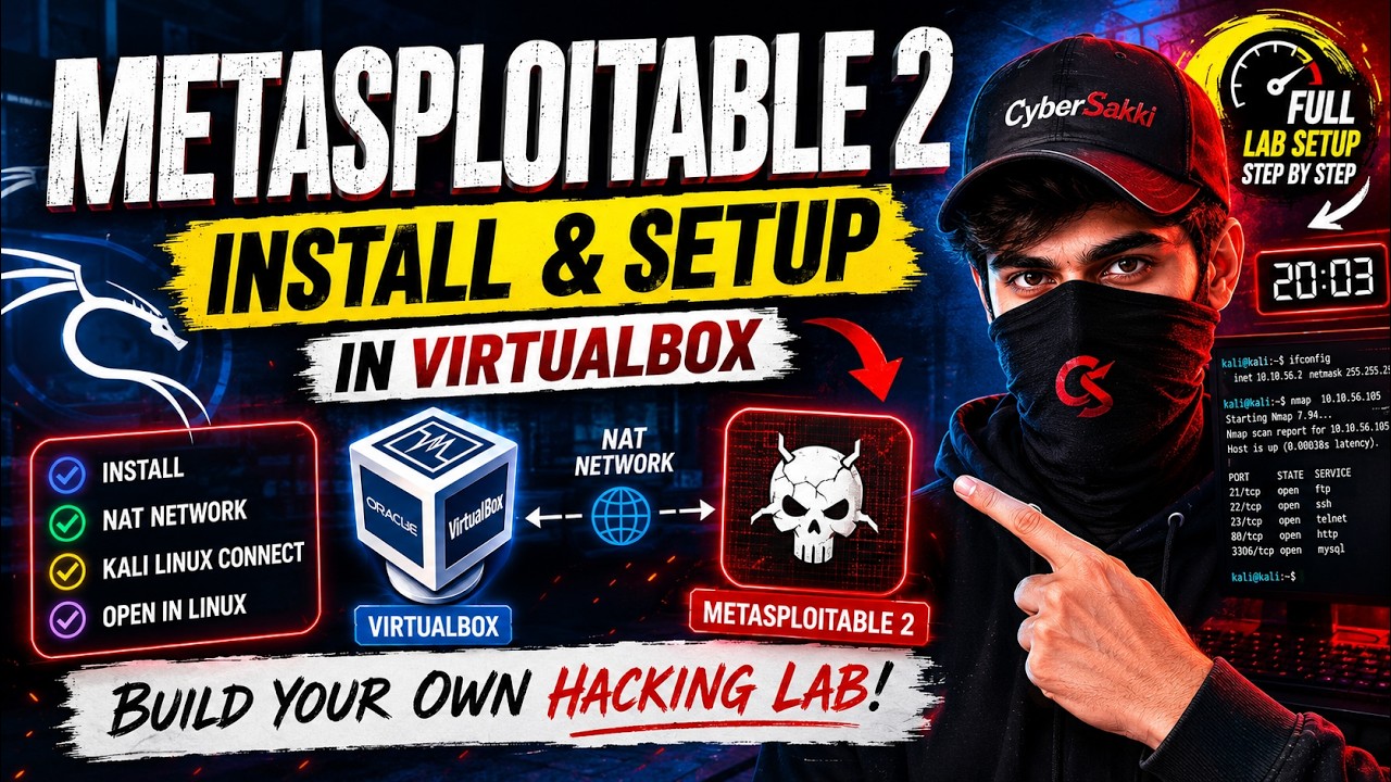 Build Your Own Hacking Lab with Metasploitable ⚡ - YouTube