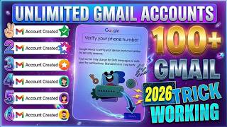 How to create 100+ gmail accounts | 2026 Working trick |Verifying your phone number problem solution