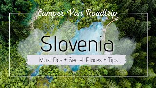 SLOVENIA TRAVEL DOCUMENTARY | Camper Roadtrip: Triglav, Bohinj, Soča Valley, Kobarid, Bled, Štanjel screenshot 4