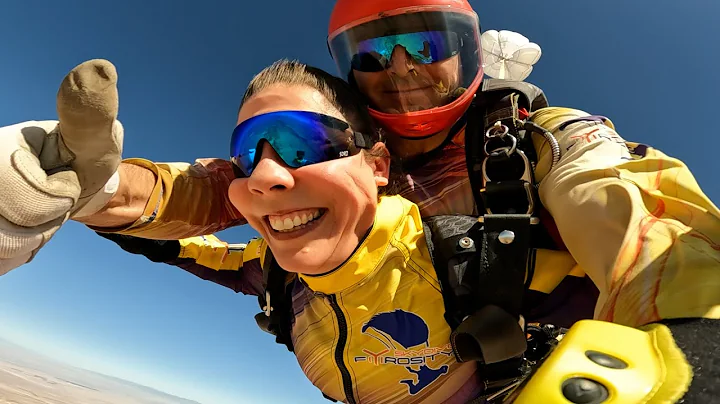 Charlene Walker - Tandem Skydive in Las Vegas at S...
