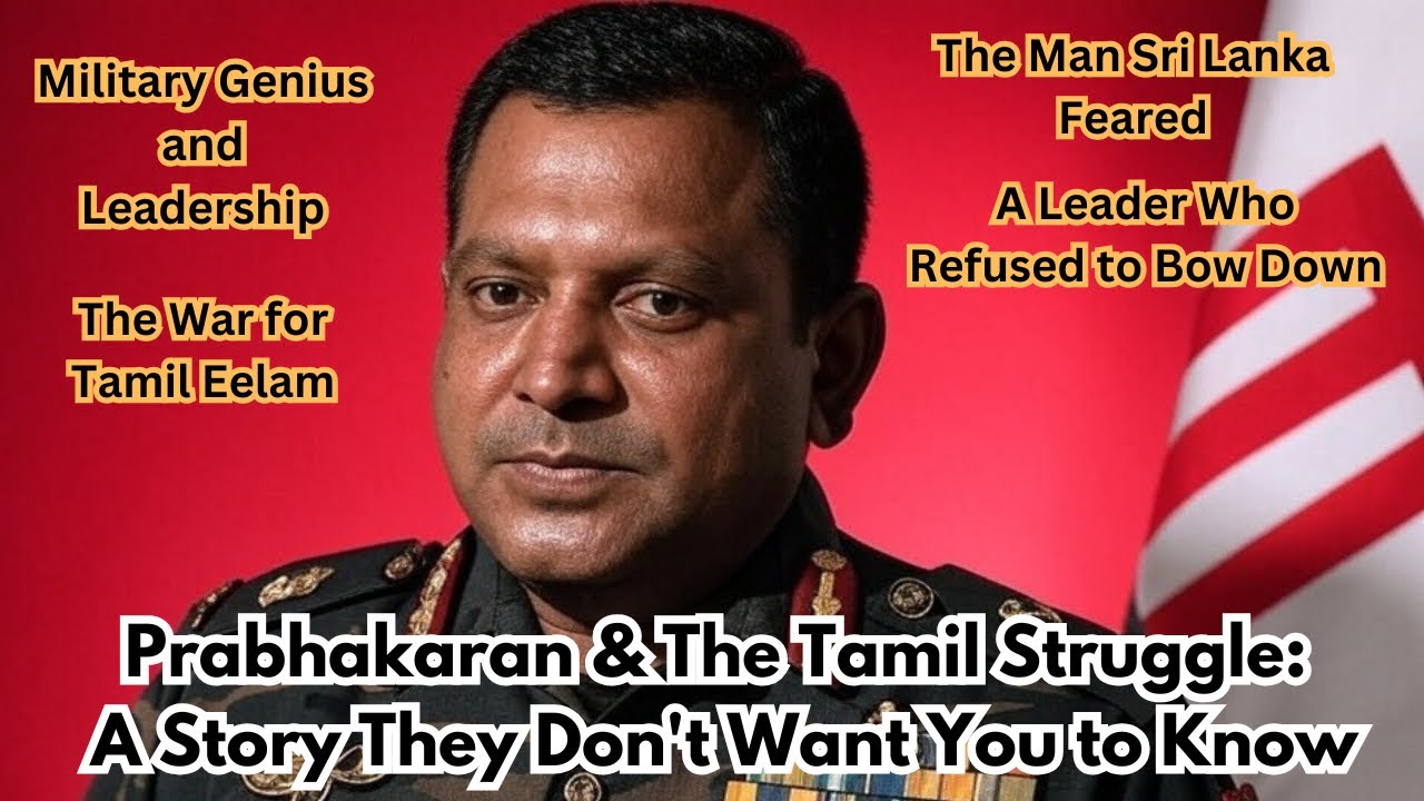 Captain Prabhakaran & The Tamil Struggle: A Story They Don’t Want You to Know | Unparalleled Leader