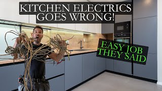 KITCHEN ELECTRICS GOES WRONG FAST!!!(STRESS)