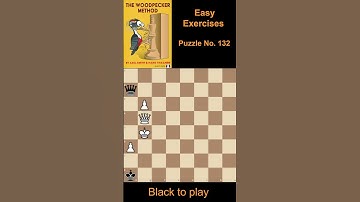 🟠The Woodpecker Method Puzzle #132 ♟️🔥👀