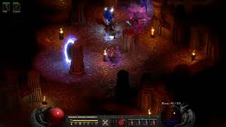 How to deal with Magic Immune Unravelers as a Chaos Warlock | Diablo 2 Resurrected