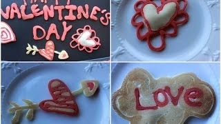 HOT CAKES DECORADOS PARA SAN VALENTIN | NUESTRACASA2013