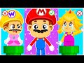 Let&#39;s dress up like MARIO! | Cartoons for Kids | SuperZoo
