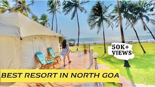 Best Resort in North Goa🌴|🍹La Cabana Beach & Spa| Ashvem Beach| Garden of Dreams🥬