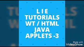 Understanding Java applets