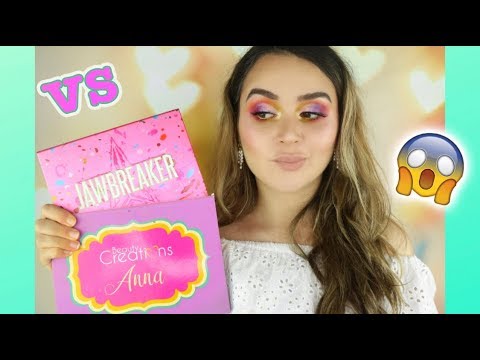 Jawbreaker de Jeffree Star VS Anna de Beauty Creations 🤔 | Maquicienta como maquillarme las cejas