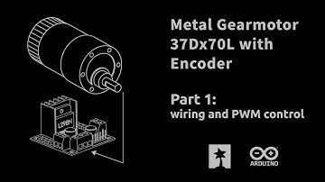 37Dx70L and 37Dx54L geared motors. Part 1 - wiring and PWM control by Arduino
