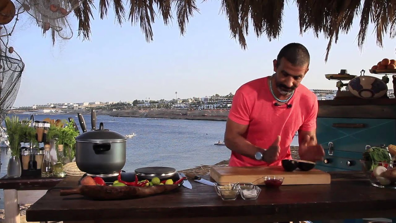 سمك دنيس فى الفرن بالخضار - مكرونة اسباجتى بصوص الريحان | شبكة وصنارة حلقة كاملة