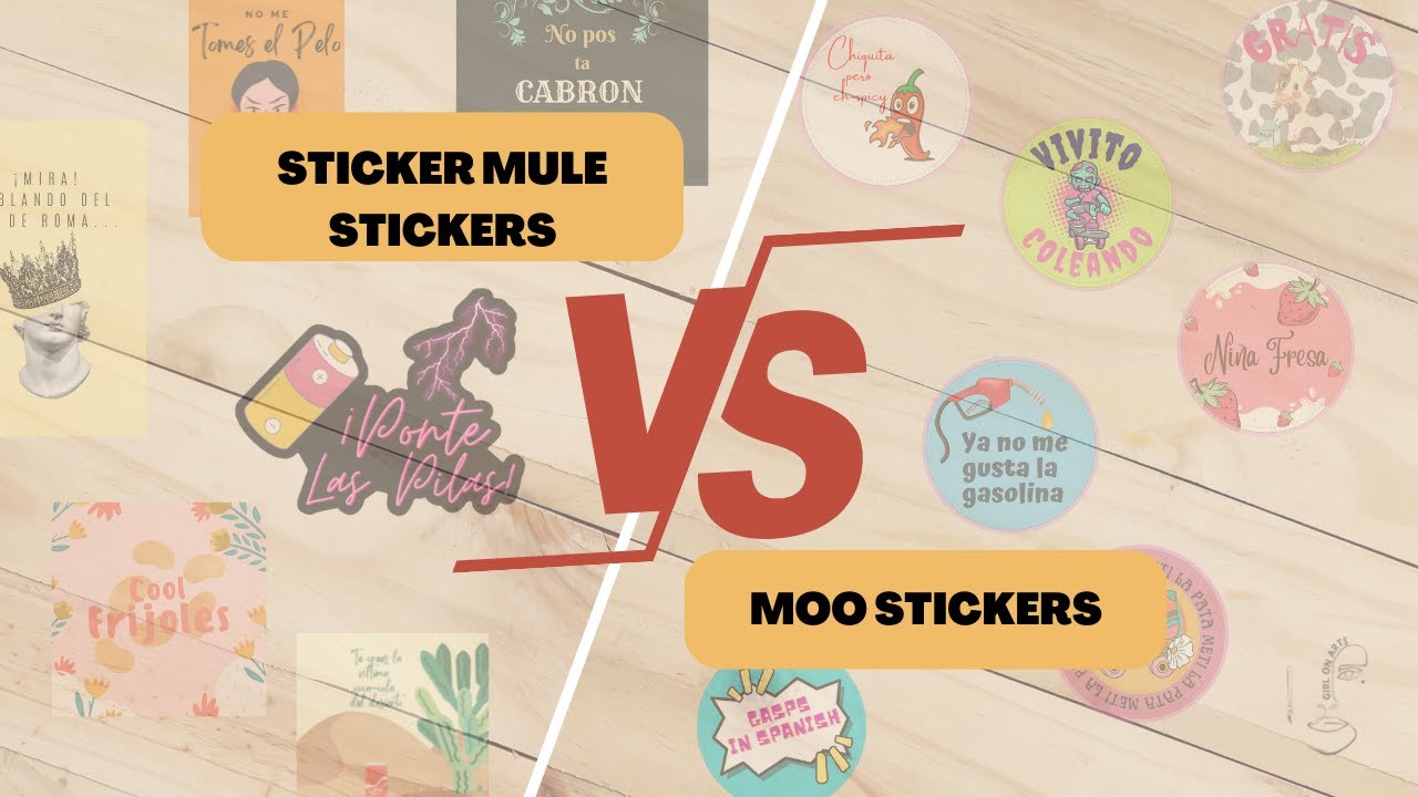 How Many Tshirt Colors Does Sticker Mule Offer Stickers Comparison ~ Sticker Mule VS Moo. Search for Perfect Sticker