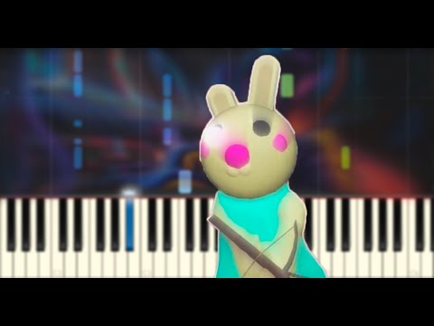 Piggy Roblox Bunny Soundtrack Song Piano Tutorial Youtube - roblox piggy bunny soundtrack